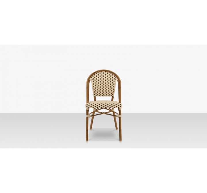Paris Dining Side Chair - Cream & Chocolate 1