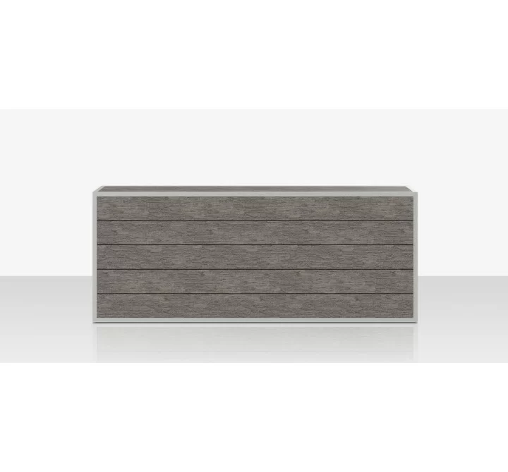Source Furniture Mod Seat Structure - Slatted Gray Front