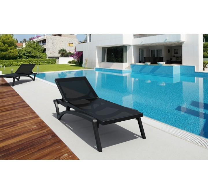 Compamia Pacific Sling Chaise Lounge - Set of Two