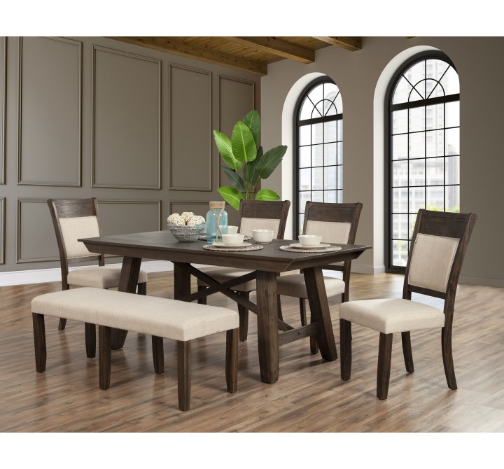 Alpine Furniture Brayden Dining Table - Lifestyle