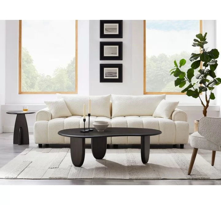 Greenington Zephyr Coffee Table, Caviar - Lifestyle