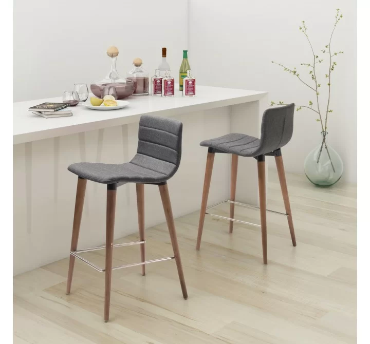Jericho Counter Stool in Gray - Lifestyle