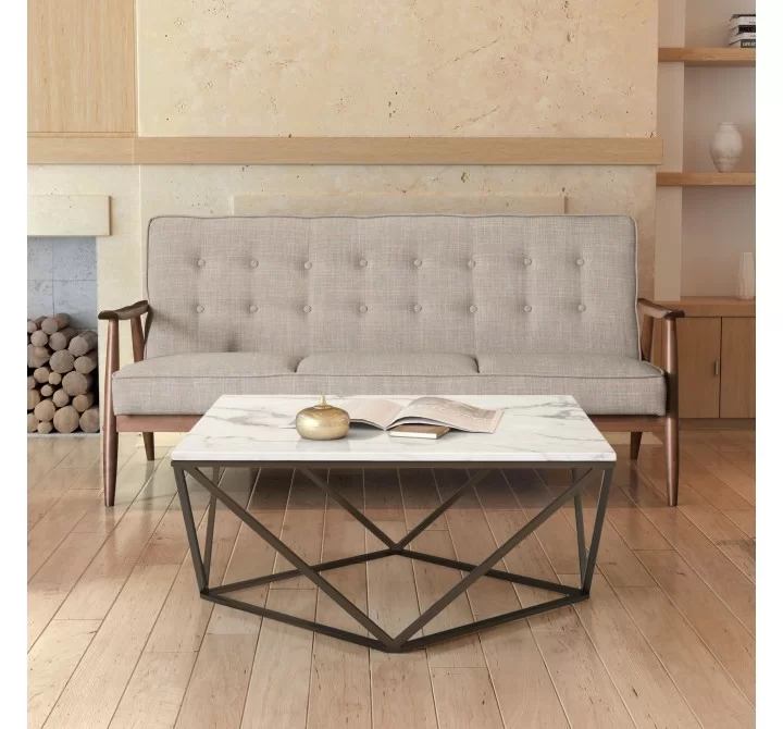 Zuo Modern Rocky Sofa Putty - Lifestyle 2