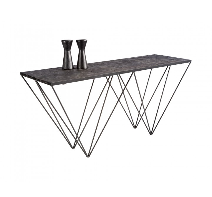  Sunpan Ruffin Console Table - With Decor