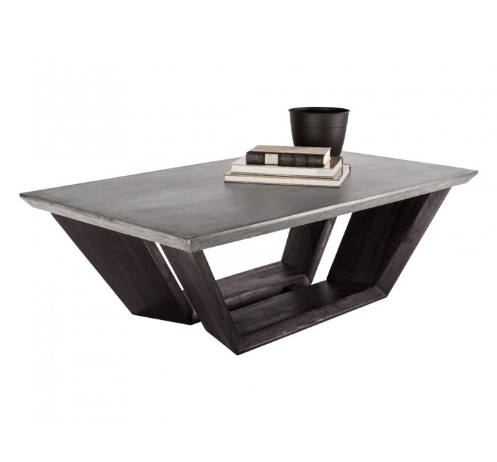 Sunpan Langley Coffee Table - With Decor