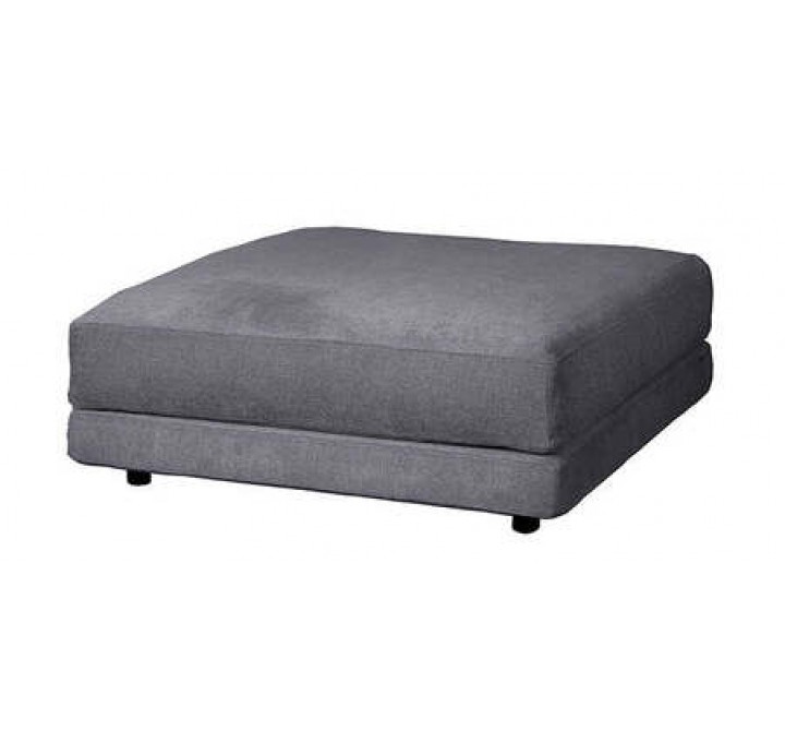 Cane-Line Scale Pouf Dark Grey