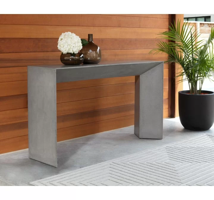 Sunpan Nomad Console Table - Lifestyle