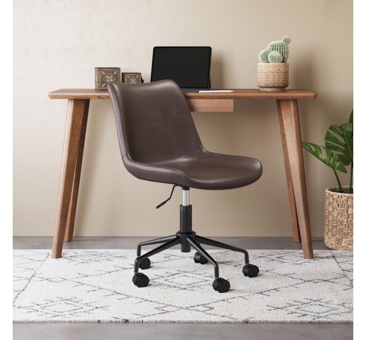 Zuo Modern Byron Office Chair in Brown - Lifestyle