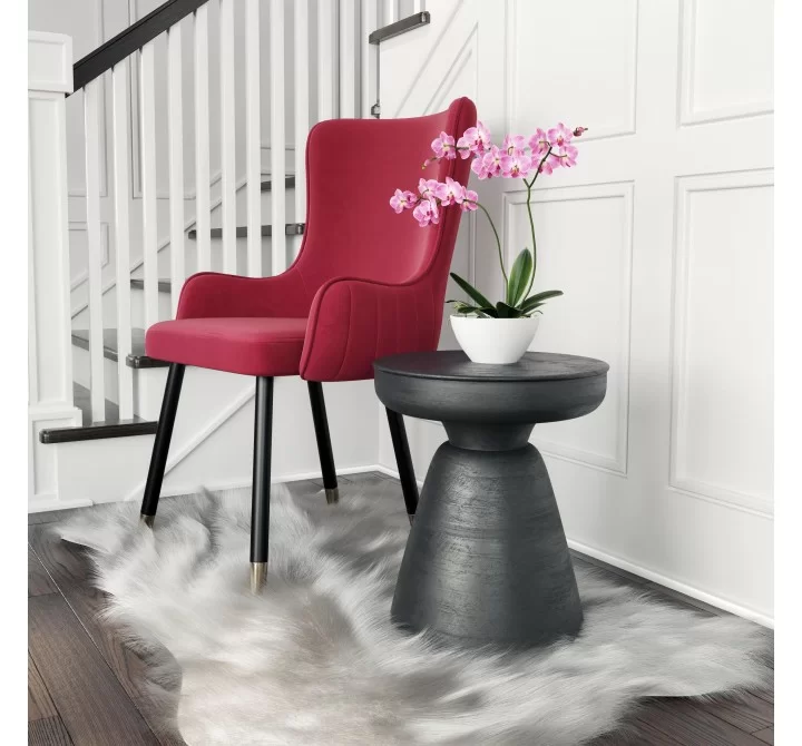 Zuo Modern Sage Side Table in Black - Lifestyle