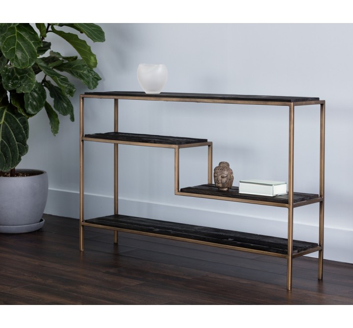 Sunpan Landon Console Table - Lifestyle