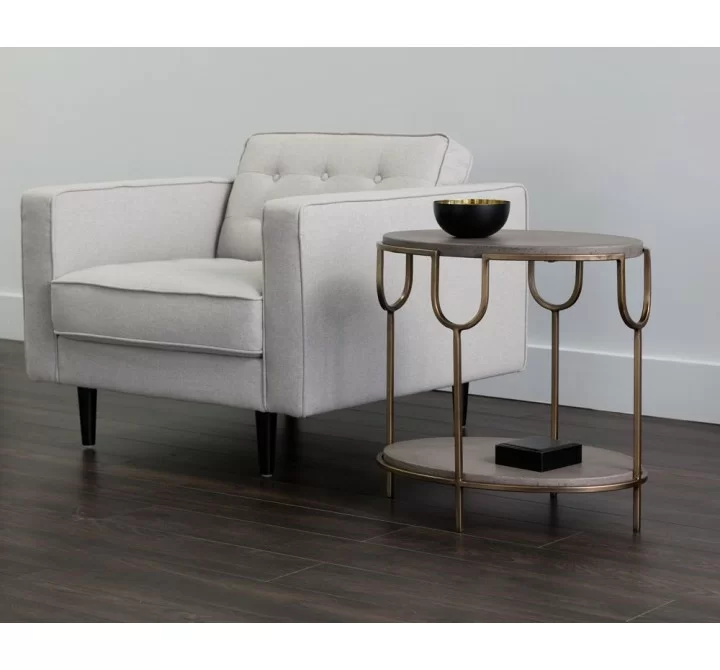 Sunpan Arya End Table - Lifestyle