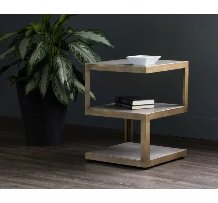  Sunpan Rubix End Table - Lifestyle