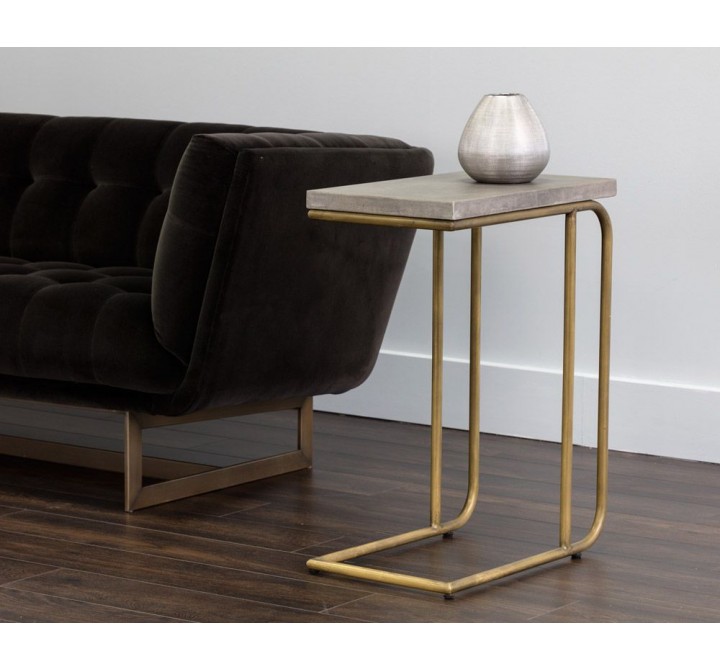 Sunpan Lucius End Table - Lifestyle