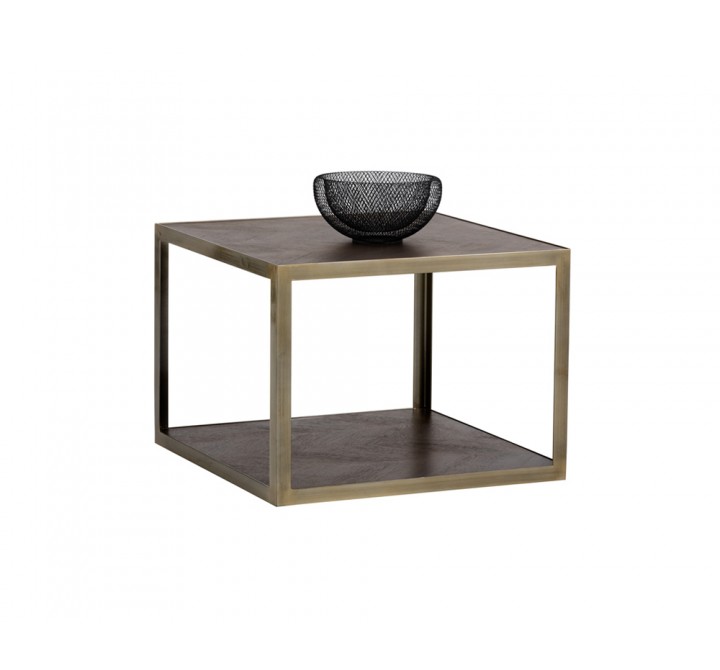 Sunpan Mara End Table - Angled