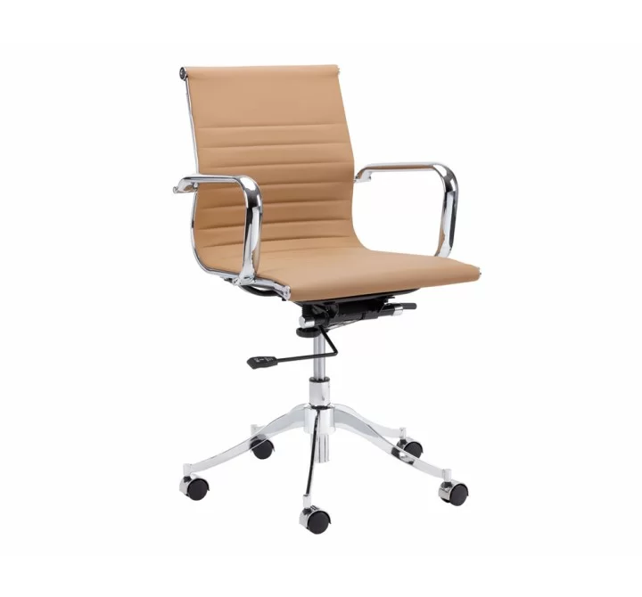 Tyler Office Chair - Tan - Angled