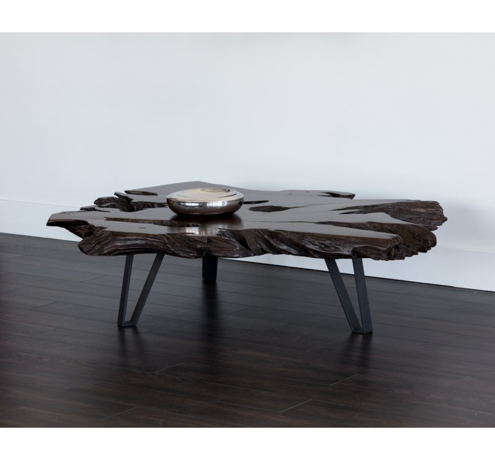 Sunpan Rusteak Coffee Table - Lifestyle