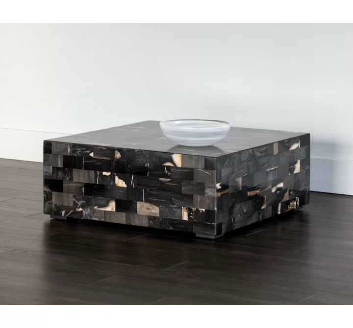 Sunpan Midnight Coffee Table - Lifestyle