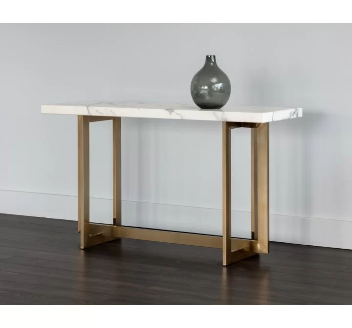 Sunpan Rosellen Console Table - Lifestyle