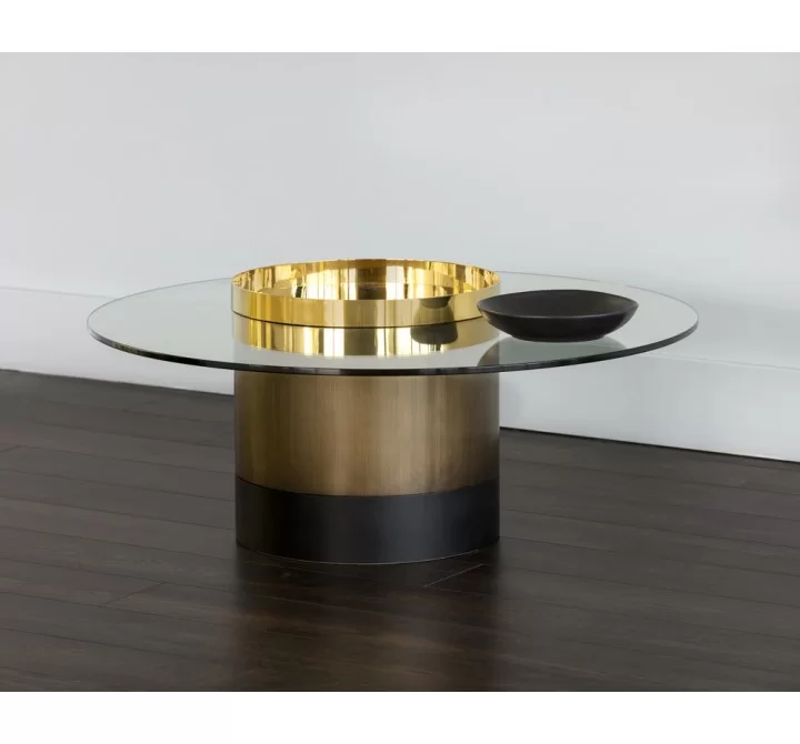 Sunpan Haru Coffee Table - Lifestyle
