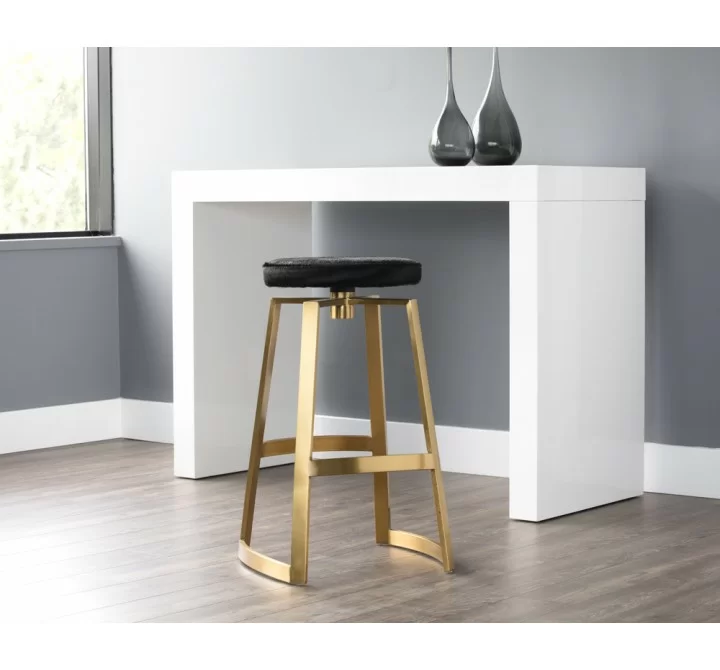 Sunpan Hendrix Swivel Barstool - Lifestyle