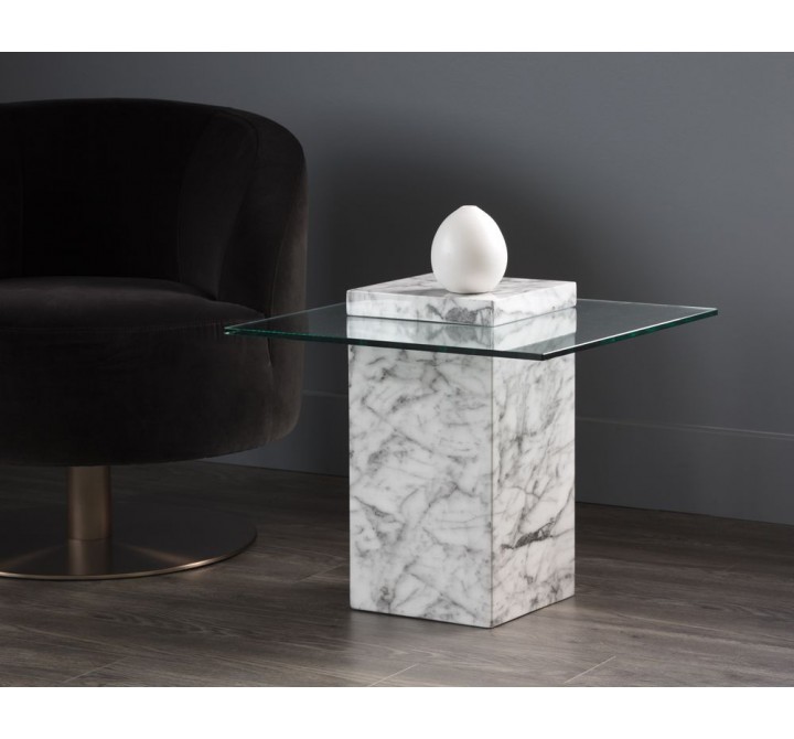 Sunpan Gail End Table - Lifestyle