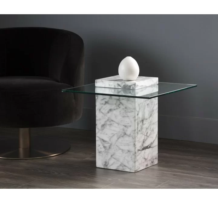 Sunpan Gail End Table - Lifestyle