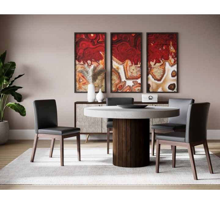 Sunpan Branson Dining Chair in Dark Grey - Lifestyle