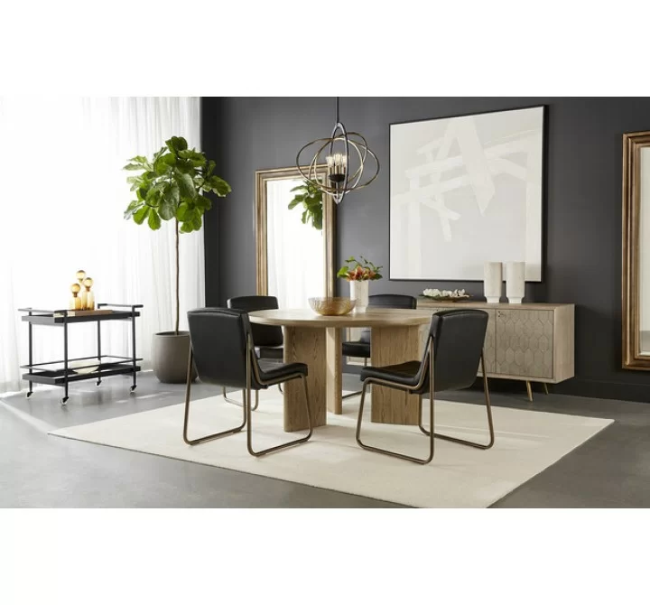 Sunpan Anton Dining Chair - Vintage Black Set