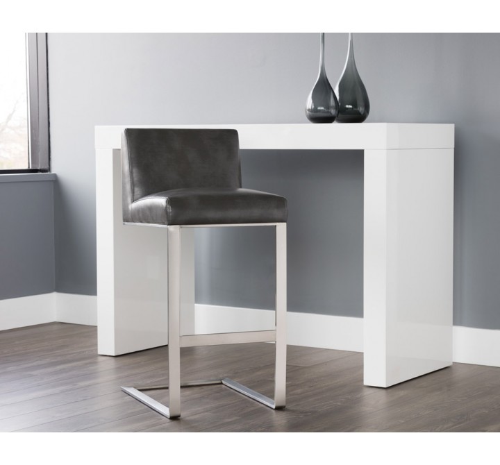 Dean Barstool - Stainless Steel - Cantina Magnetite - Lifestyle 2