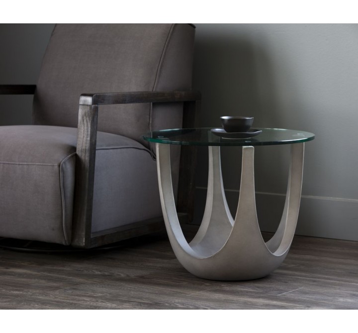 Sunpan Lia Side Table - Lifestyle