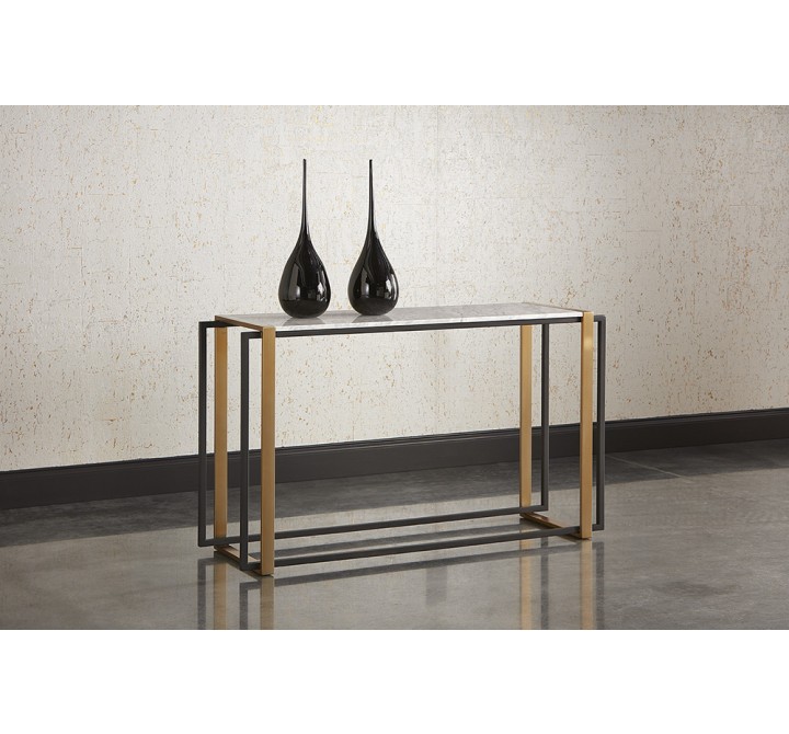 Sunpan Garnet Console Table - Lifestyle