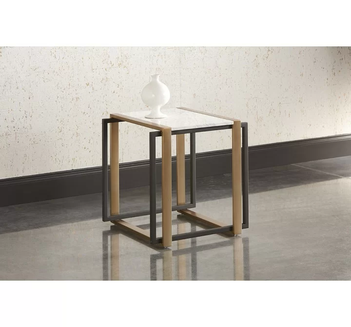 Sunpan Garnet End Table - Lifestyle