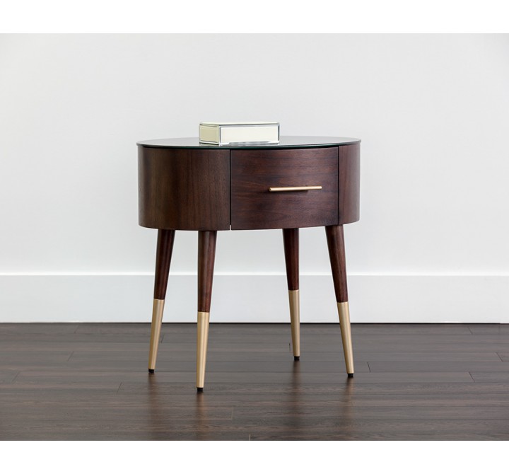 Sunpan Osmond Nightstand - Lifestyle