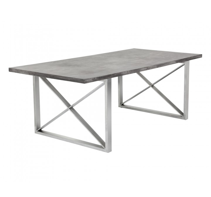Sunpan Catalan Dining Table - 82.5" - Angled View