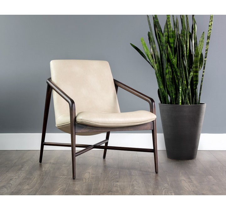 Mila Lounge Chair - Bravo Cream - Lifestyle