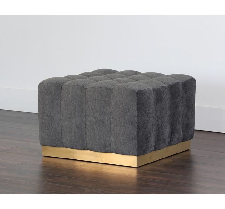 Amira Ottoman - Polo Club Kohl Grey - Lifestyle