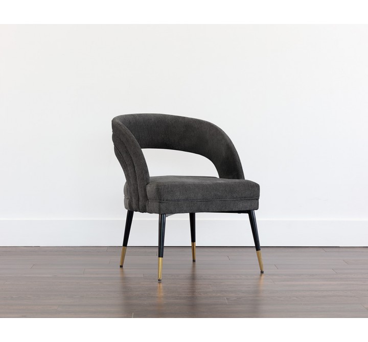 Cassidy Dining Chair - Polo Club Kohl Grey - 