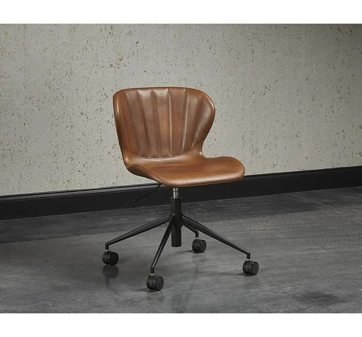 Arabella Office Chair - Bravo Cognac/Bravo Portabella, Lifestyle