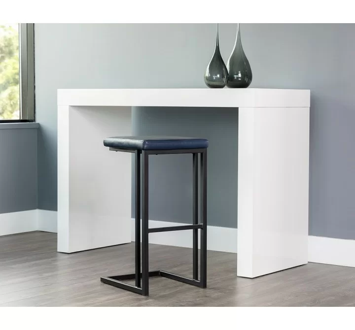 Sunpan Boone Barstool - Black - Bravo Admiral, Bravo Cognac, Bravo Cream, Champagne Gold - Onyx, Lifestyle