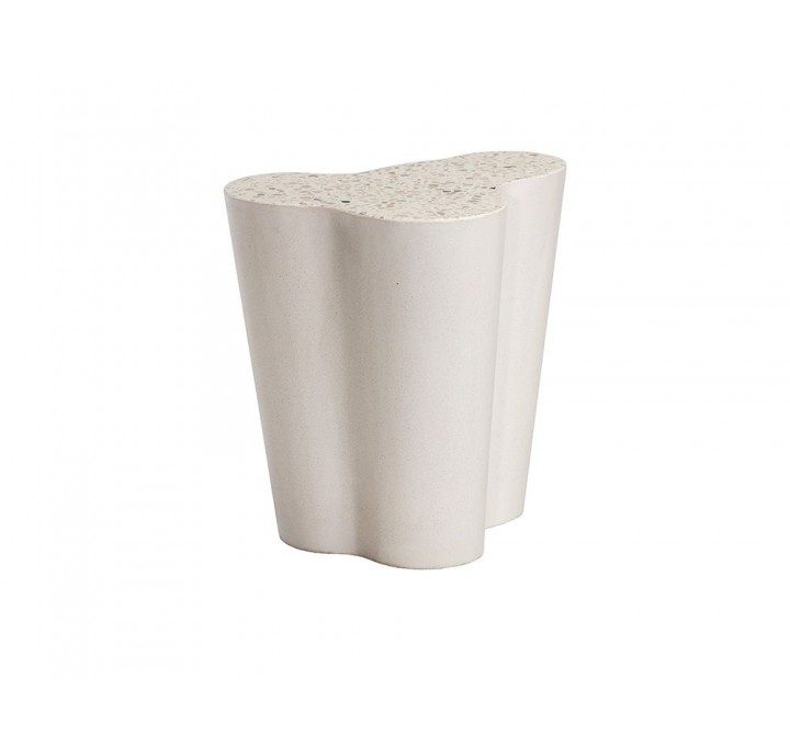 SUNPAN Ava End Table - Small - Terrazzo, Front view