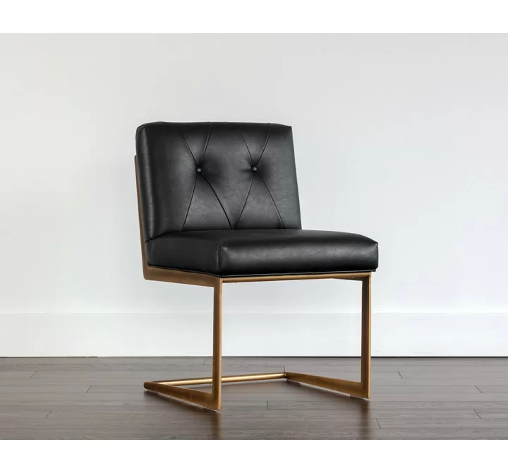 Virelles Dining Chair - Bravo Black - Lifestyle
