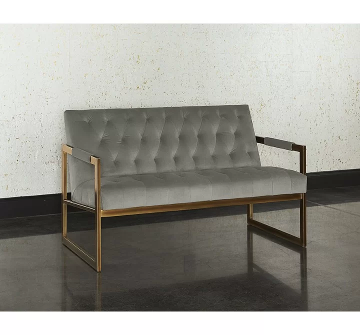 Sunpan Monde 2 Seater Lounge Chair - Antonio Charcoal - Lifestyle