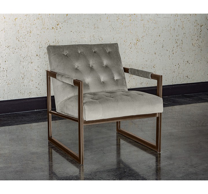 Sunpan Monde Armchair - Antonio Charcoal - Lifestyle