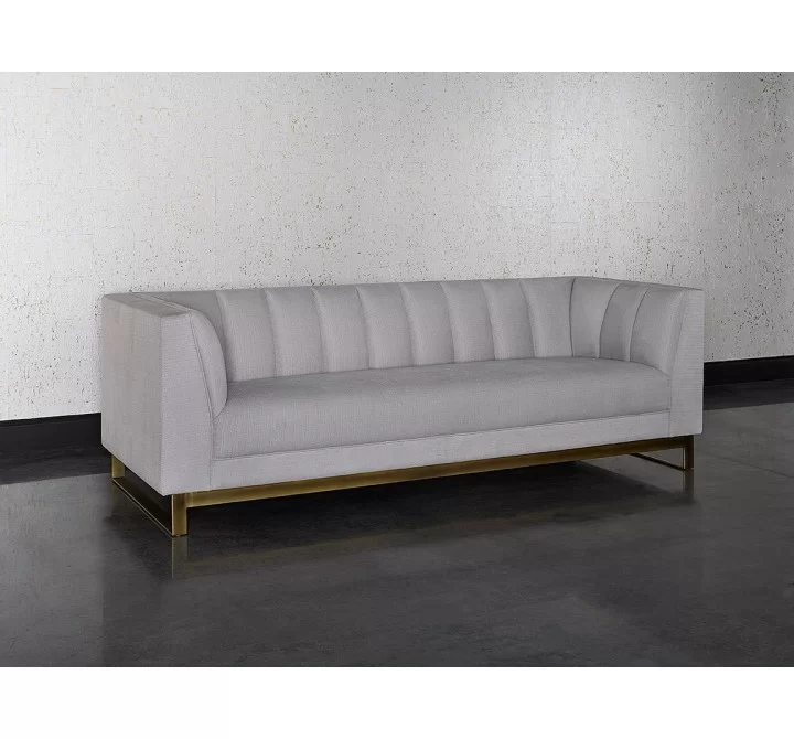 Sunpan Parker Sofa - Zenith Soft Grey - Lifestyle