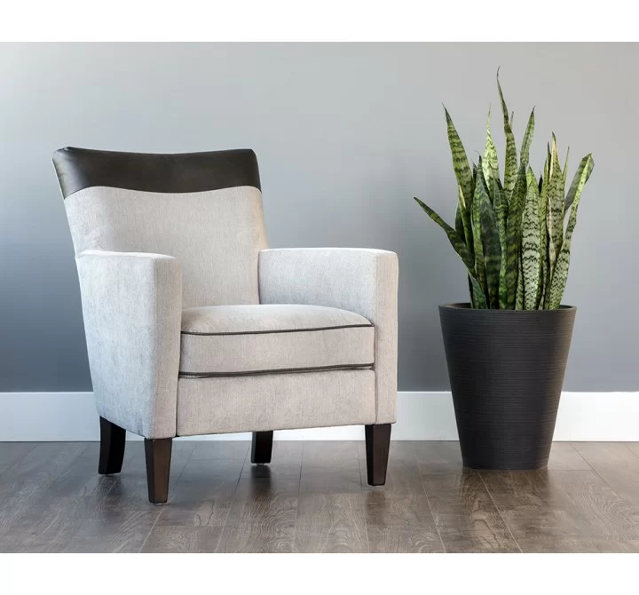 Aston Lounge Chair - Polo Club Stone - Liifestyle