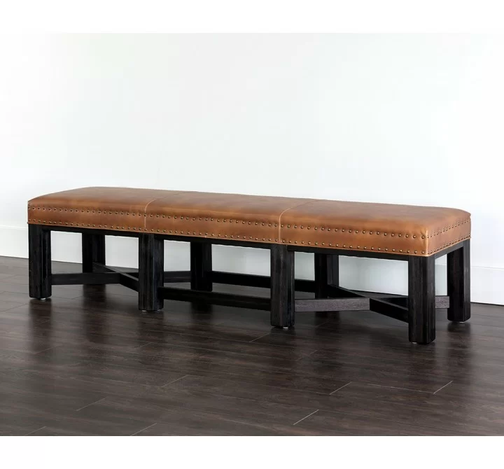 Brixton Bench - Tobacco Tan - Lifestyle 