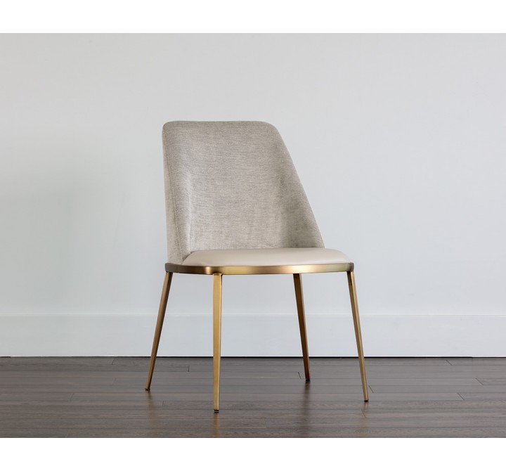 Dover Dining Chair - Napa Stone / Polo Club Stone - Lifestyle