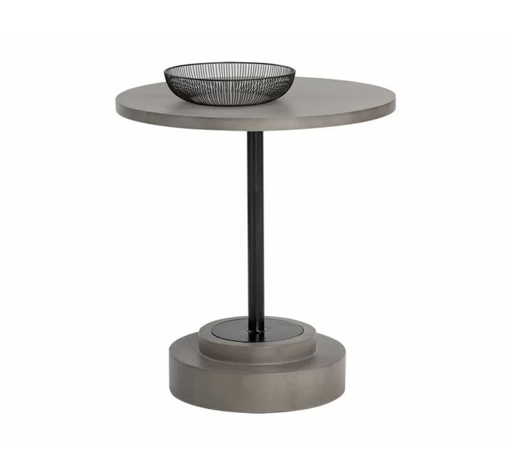 Sunpan Marlowe Bistro Table - 27.5" - Front with Decor