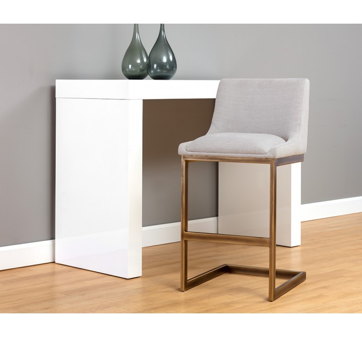 Holly Barstool - Zenith Soft Grey - Lifestyle