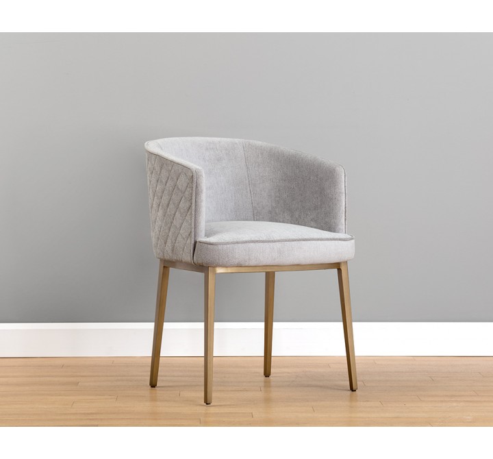 Cornella Dining Armchair - Polo Club Stone - Lifestyle
